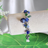Golden or Silver Stainless Steel Blueberry Bracelet