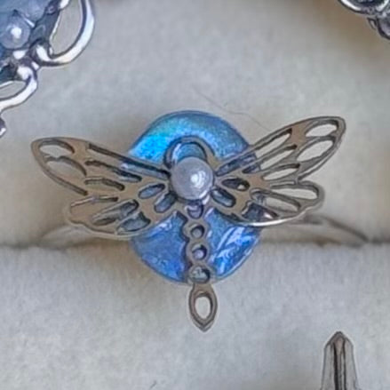 Silver Steel Nova Rings