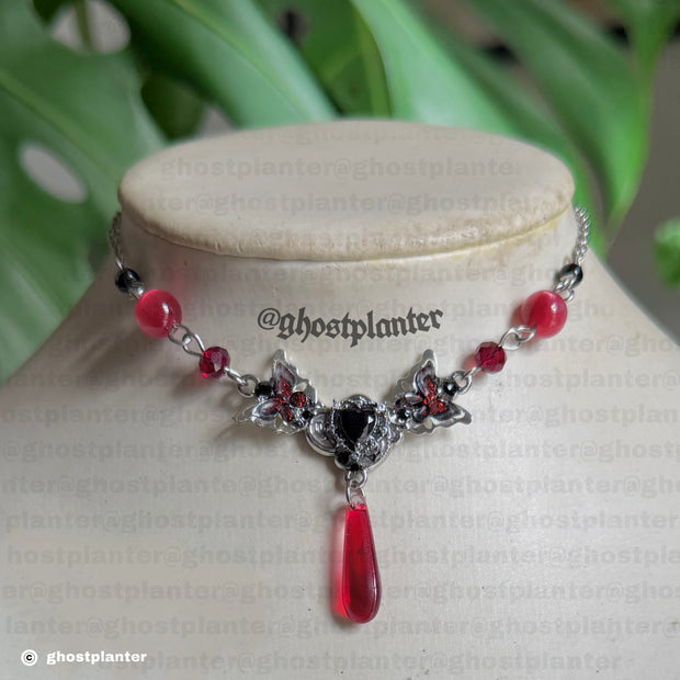 Silver Stainless Steel Ophelia Necklace