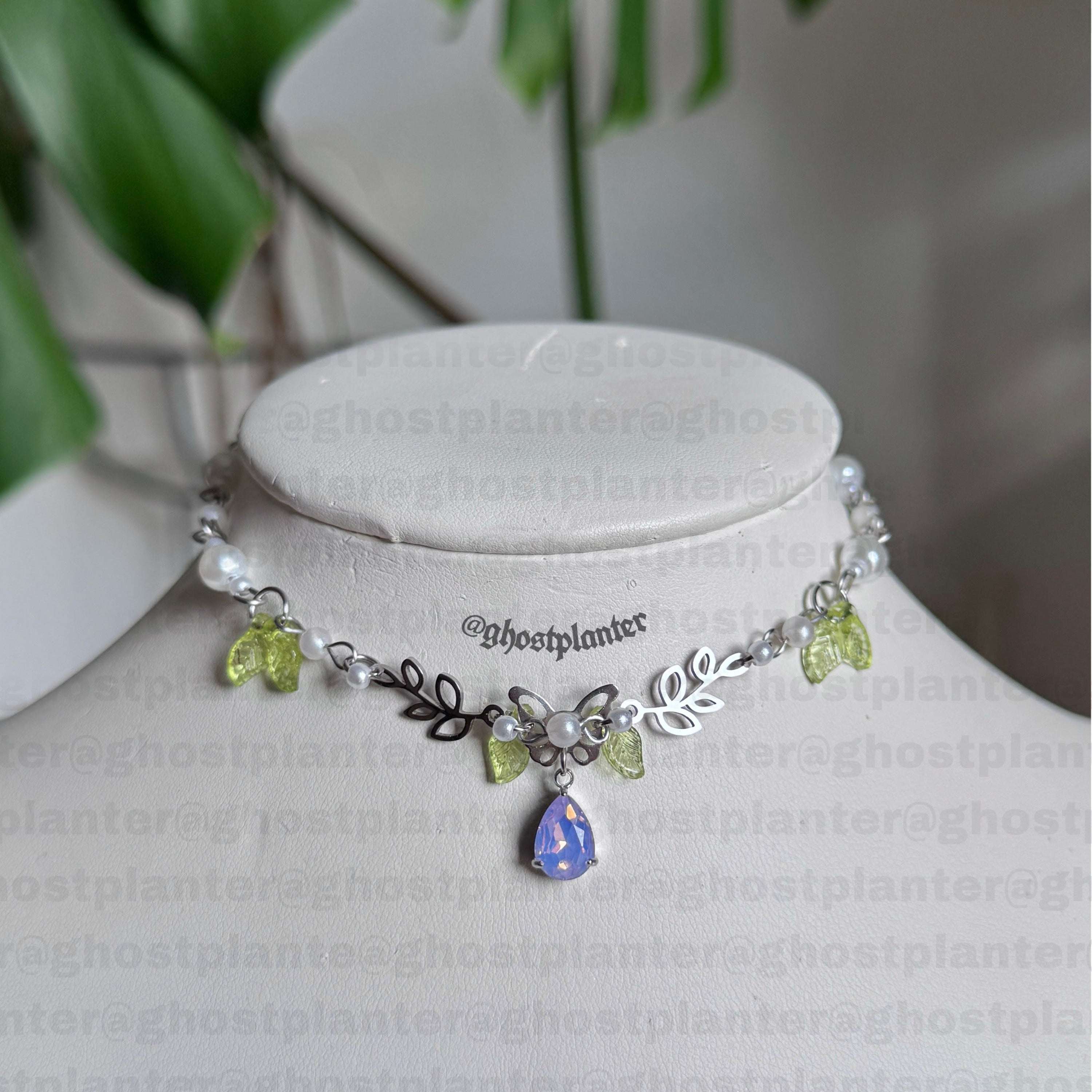 Silver or Golden Stainless Steel Lilly of the Valley Necklaces