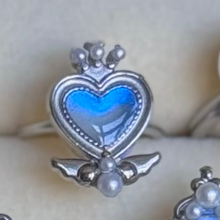 Silver Steel Nova Rings
