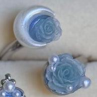 Silver Steel Nova Rings