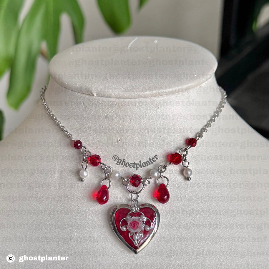 Silver Stainless Steel Locket Necklaces