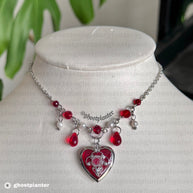 Silver Stainless Steel Locket Necklaces