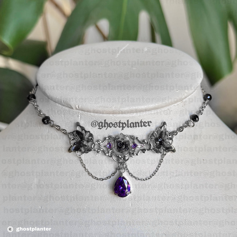 Silver or Golden Stainless Steel Witch Fairy Princess Necklace