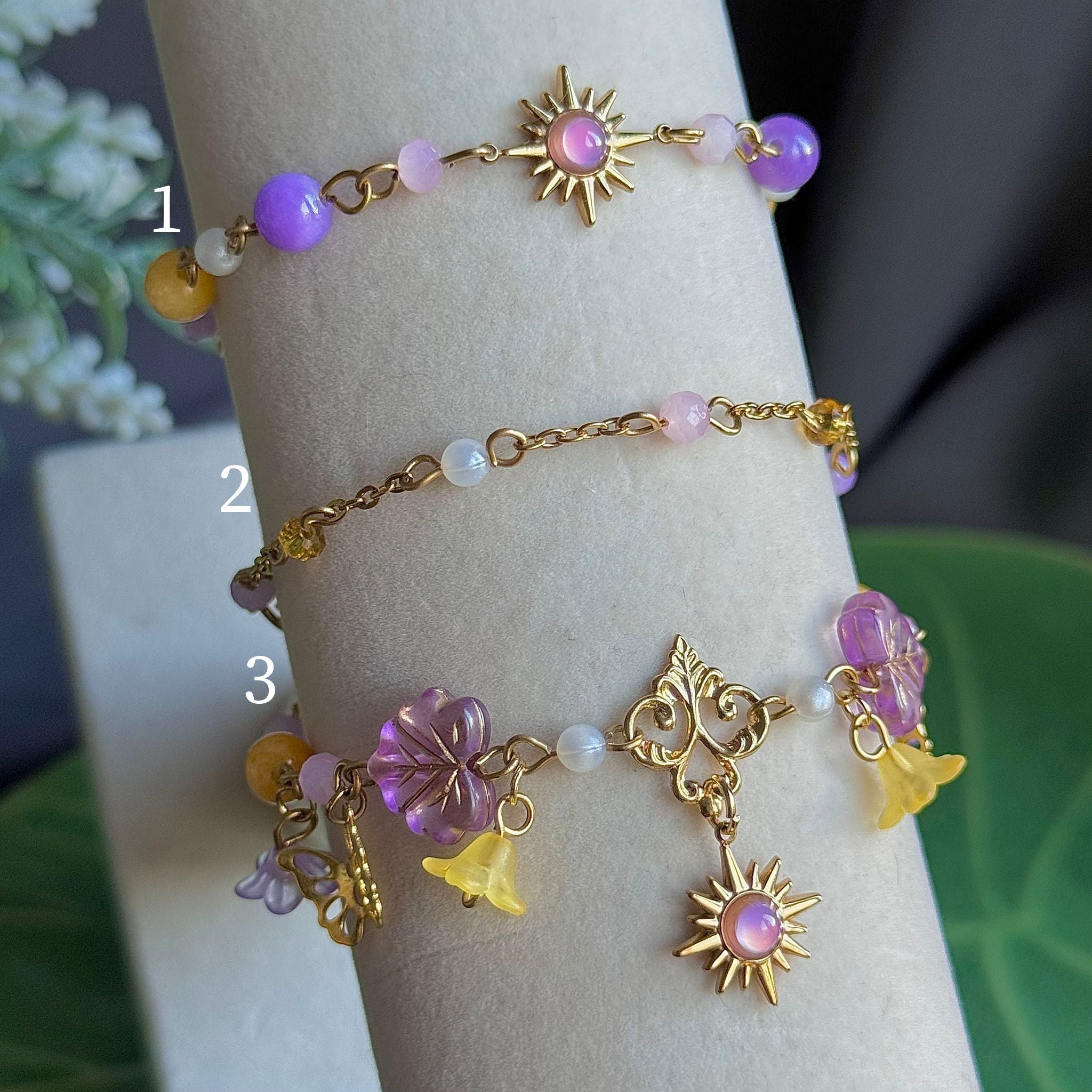 Golden Stainless Steel Rapunzel Bracelet