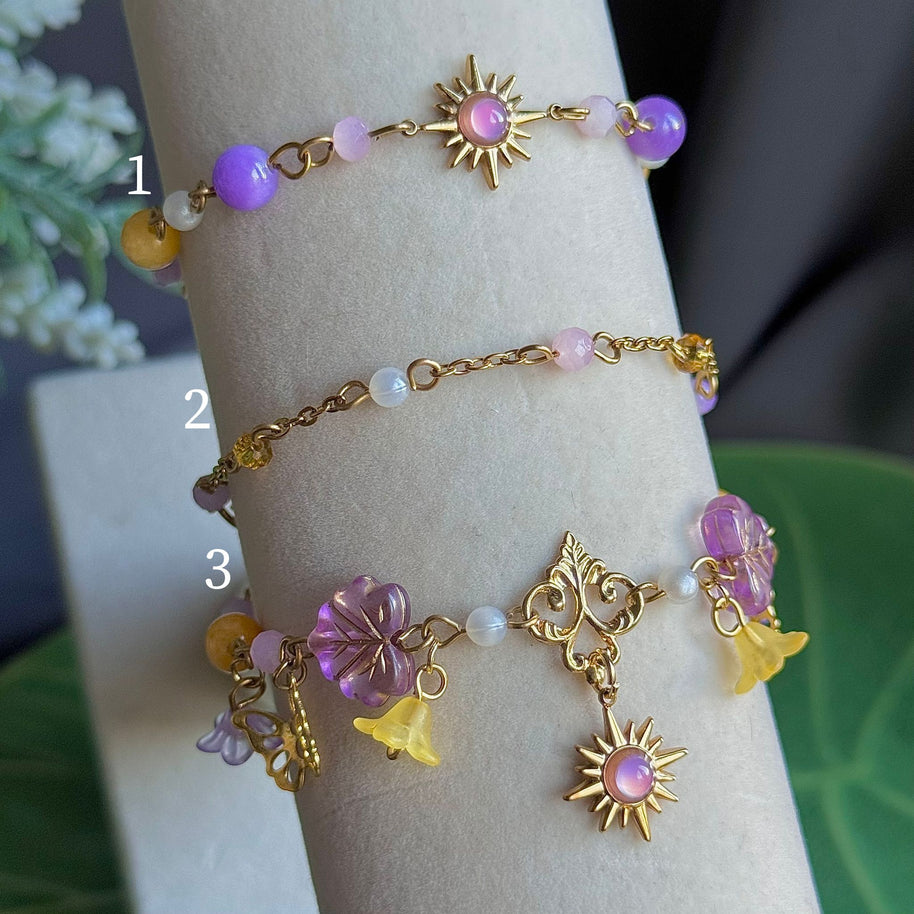 Golden Stainless Steel Rapunzel Bracelet