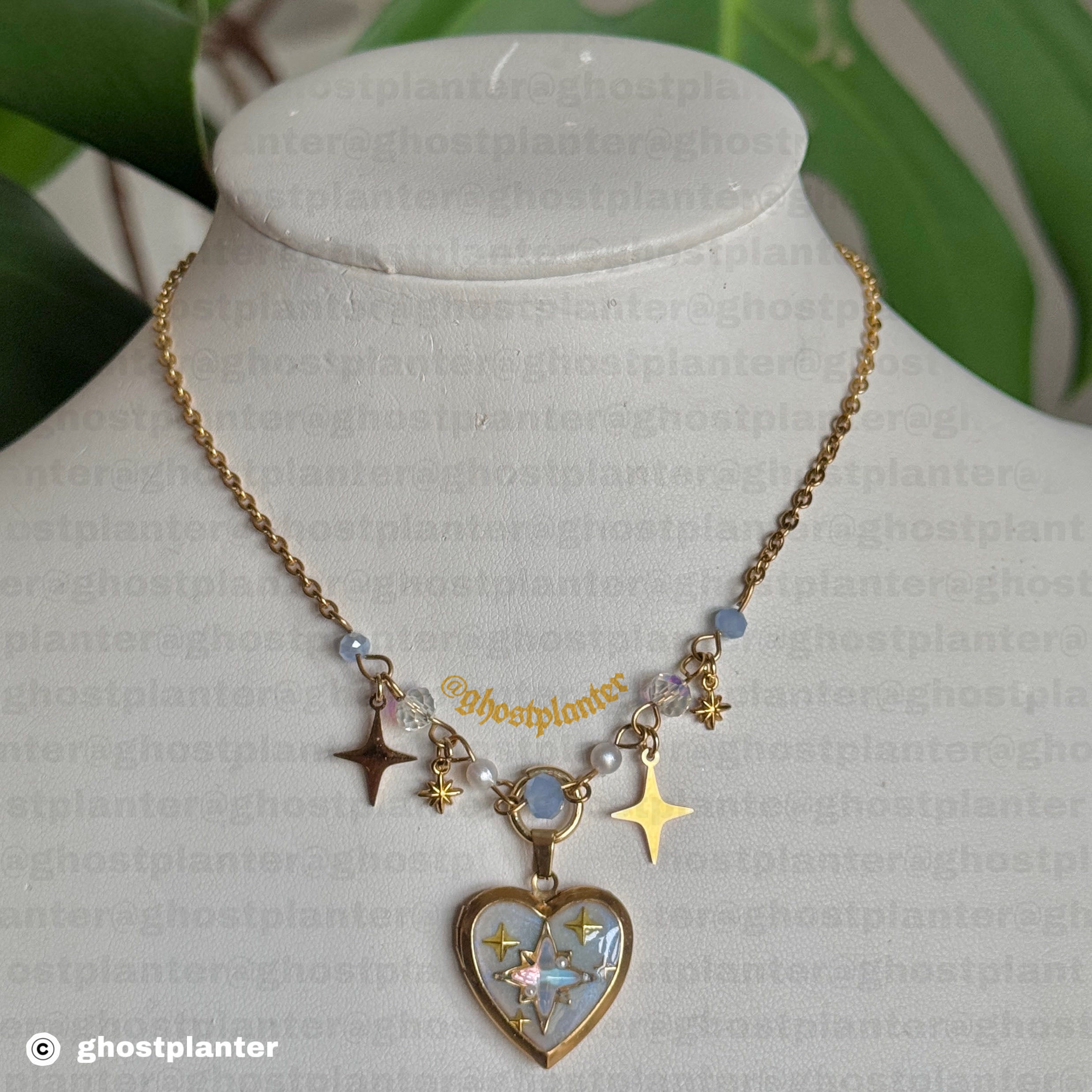Golden Stainless Steel Locket Necklaces