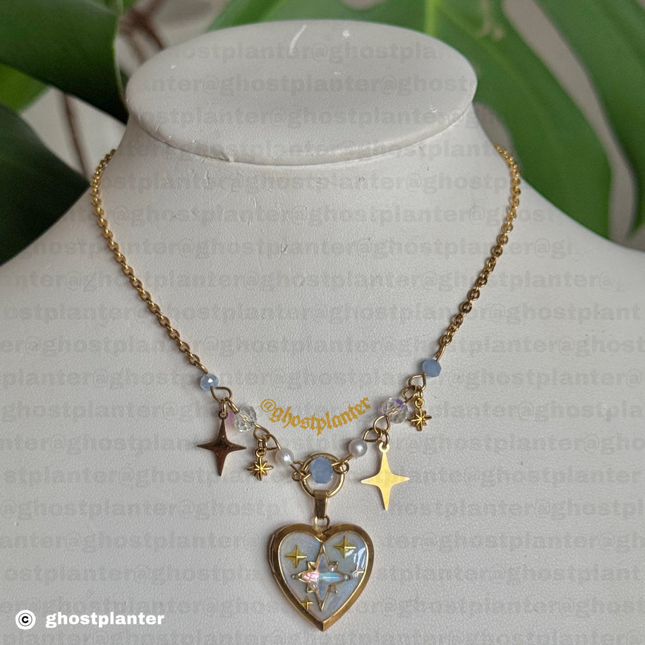 Golden Stainless Steel Locket Necklaces