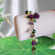 Golden or Silver Stainless Steel Blackberry Bracelet