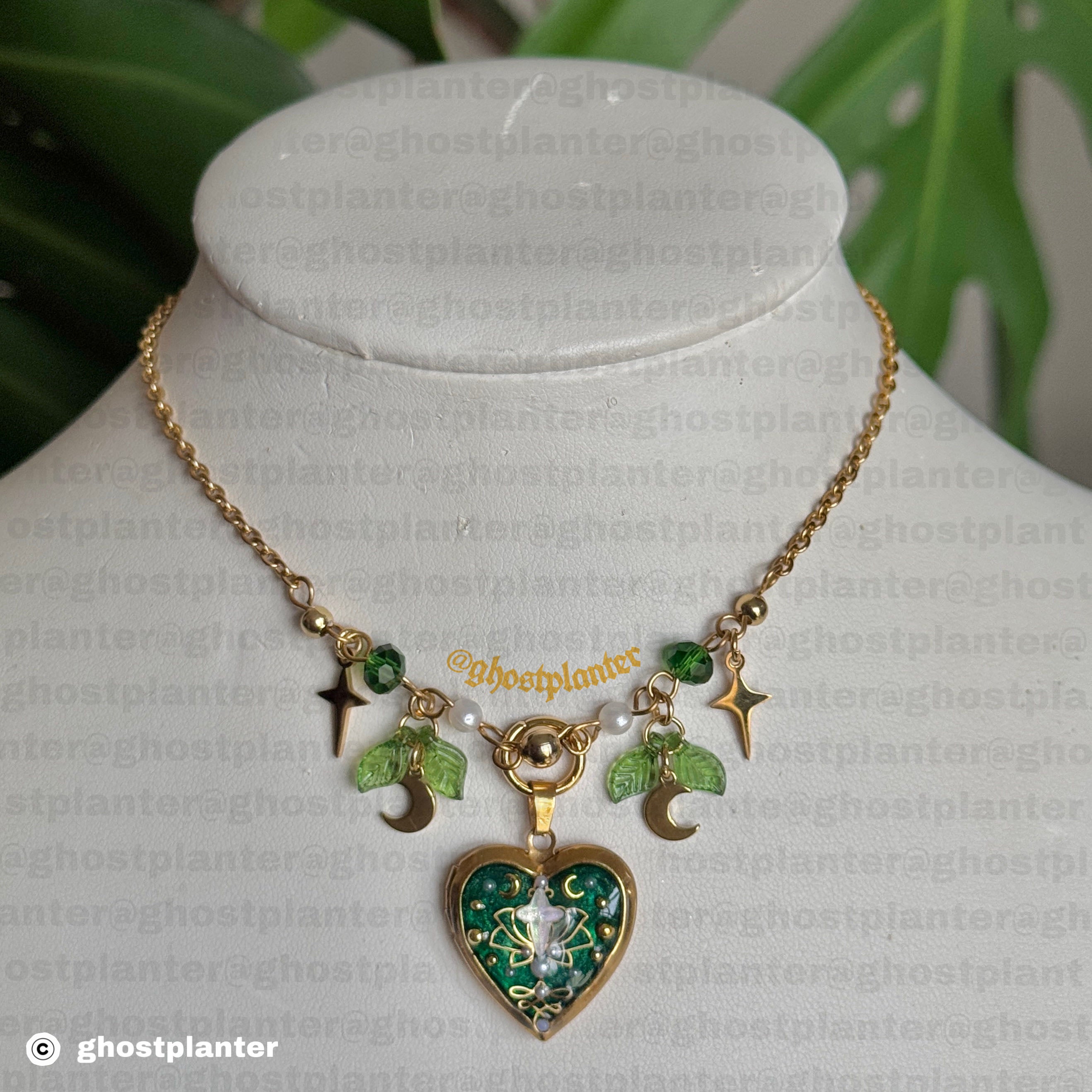 Golden Stainless Steel Locket Necklaces