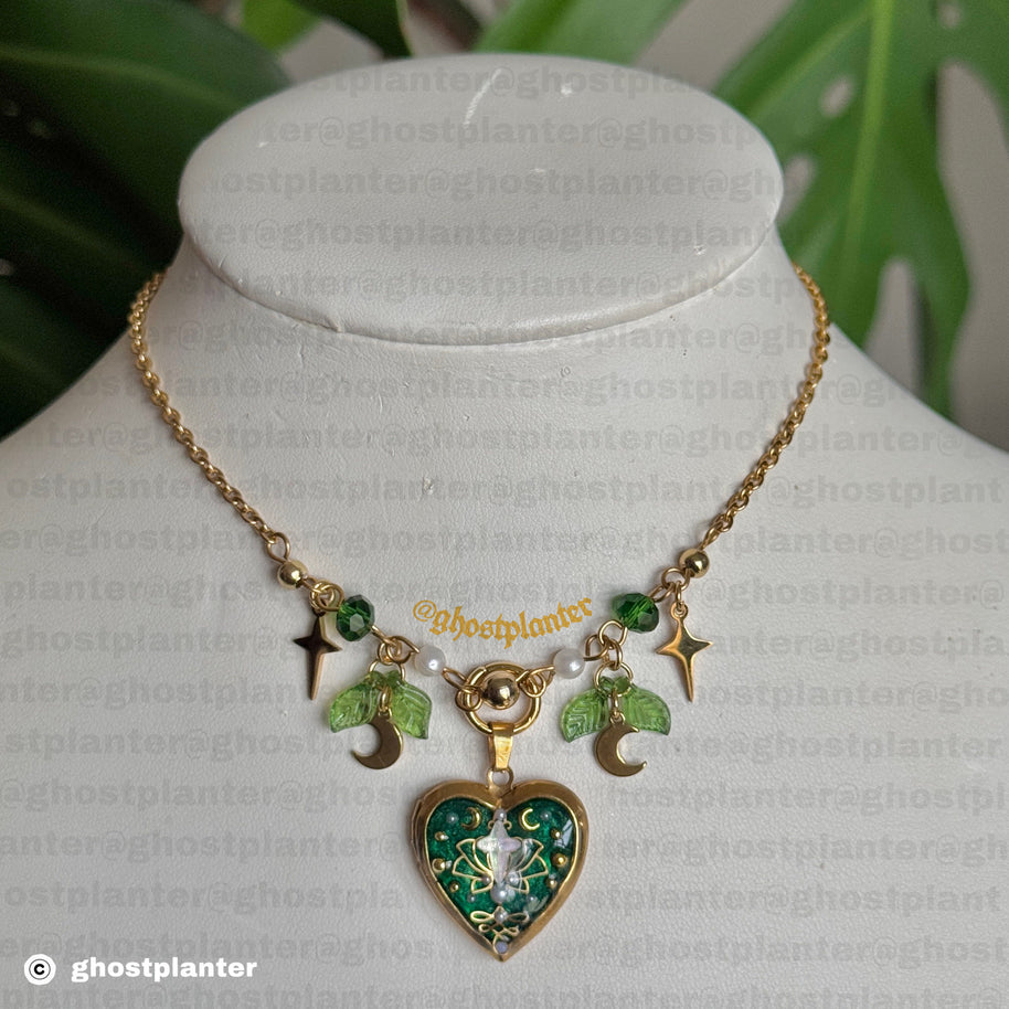 Golden Stainless Steel Locket Necklaces