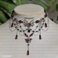 Silver Stainless Steel Nightfall Necklace
