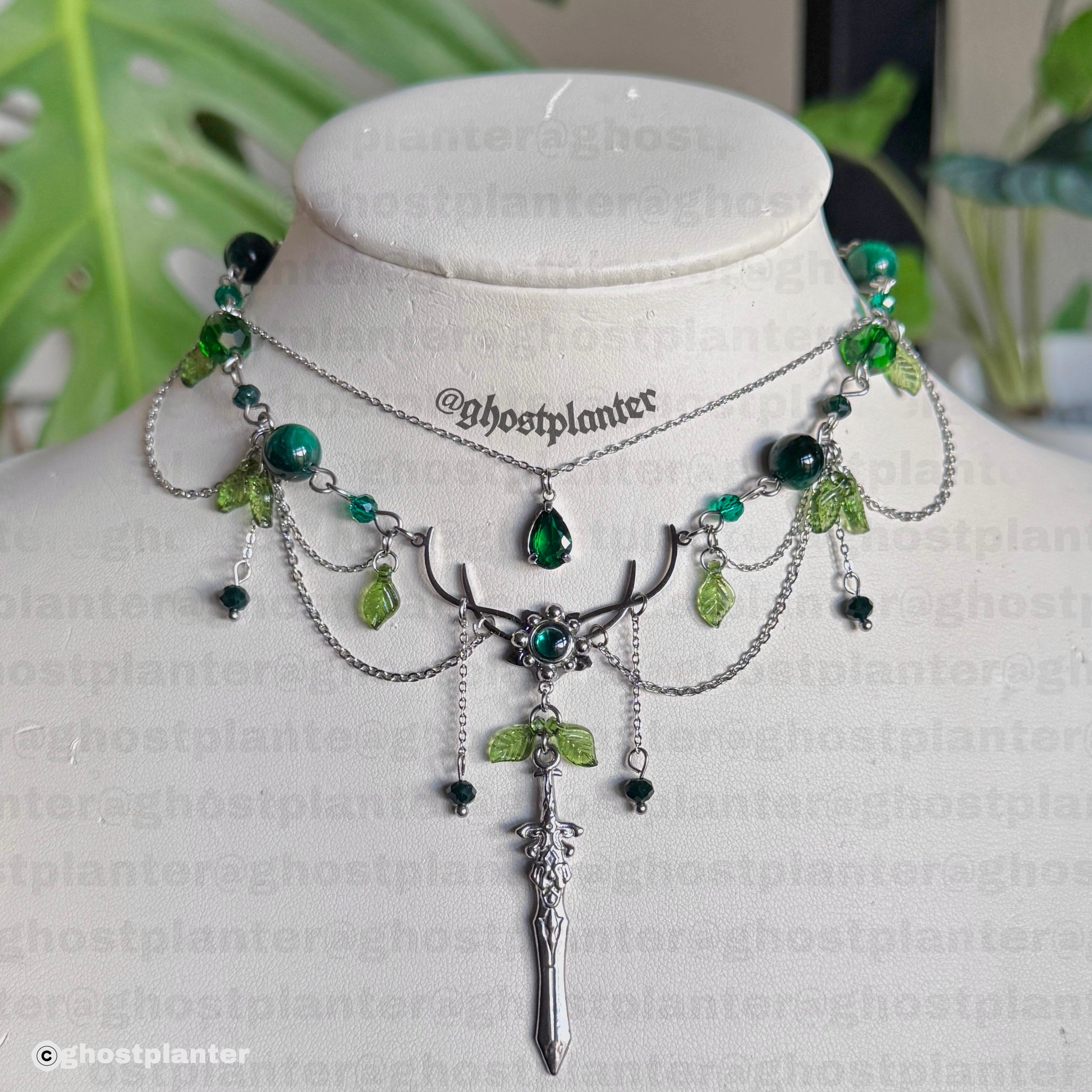 Silver Stainless Steel Gina Necklace