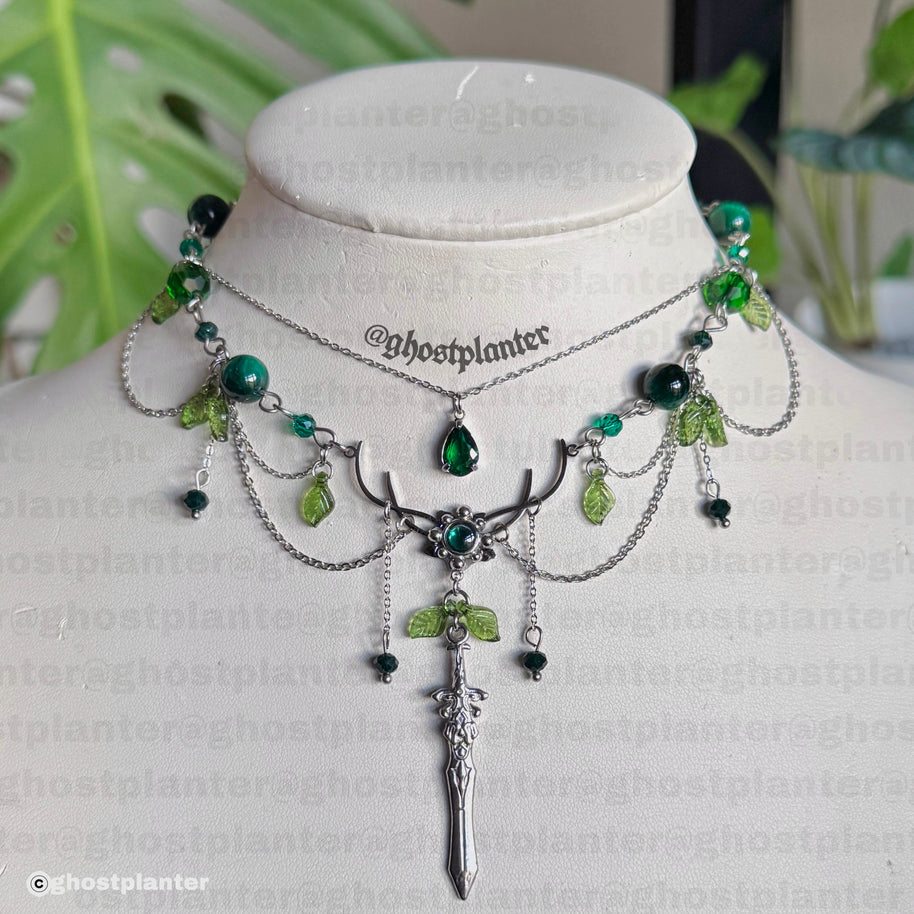 Silver Stainless Steel Gina Necklace
