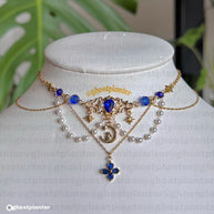 Golden Stainless Steel Sandra Necklace