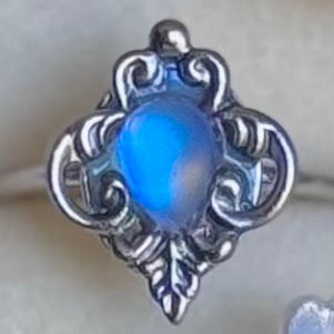 Silver Steel Nova Rings