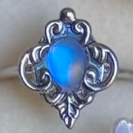 Silver Steel Nova Rings