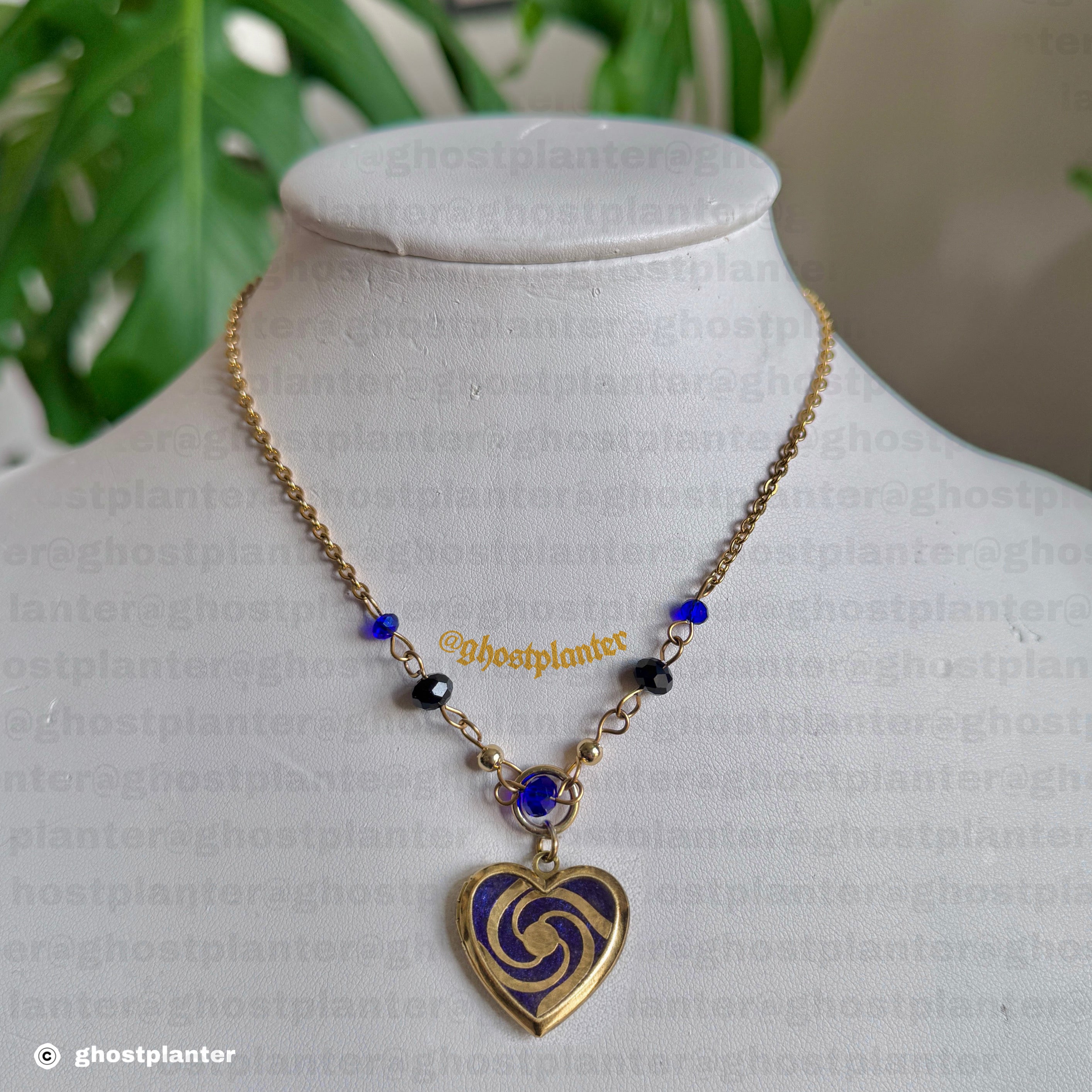 Golden Stainless Steel Jujutsu Lockets