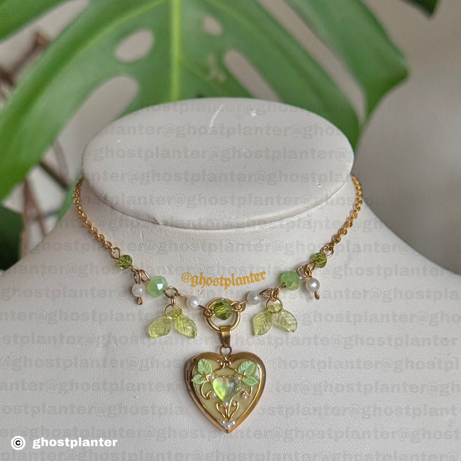 Golden Stainless Steel Locket Necklaces