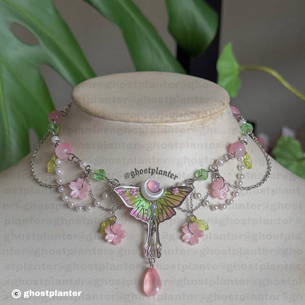 With or Without Top Layer Silver Steel Caroline Necklace