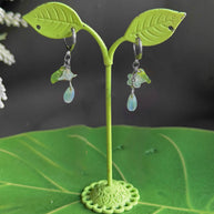 Golden or Silver Steel Lilia Earrings