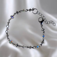 Silver or Golden Stainless Steel Edward & Jacob Bracelet
