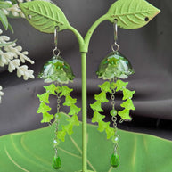 Customizable Steel Jellyfish Earrings Designs 1-6