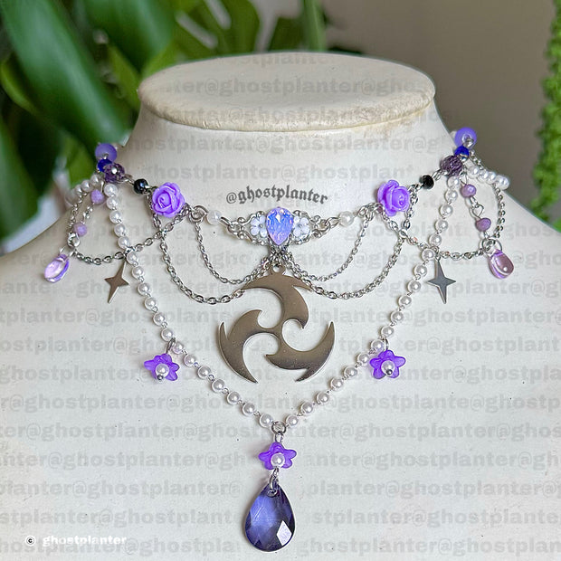 Silver Steel Lisa Necklace