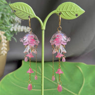 Customizable Steel Jellyfish Earrings Designs 1-6