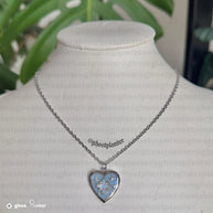 Silver Stainless Steel Locket Necklaces