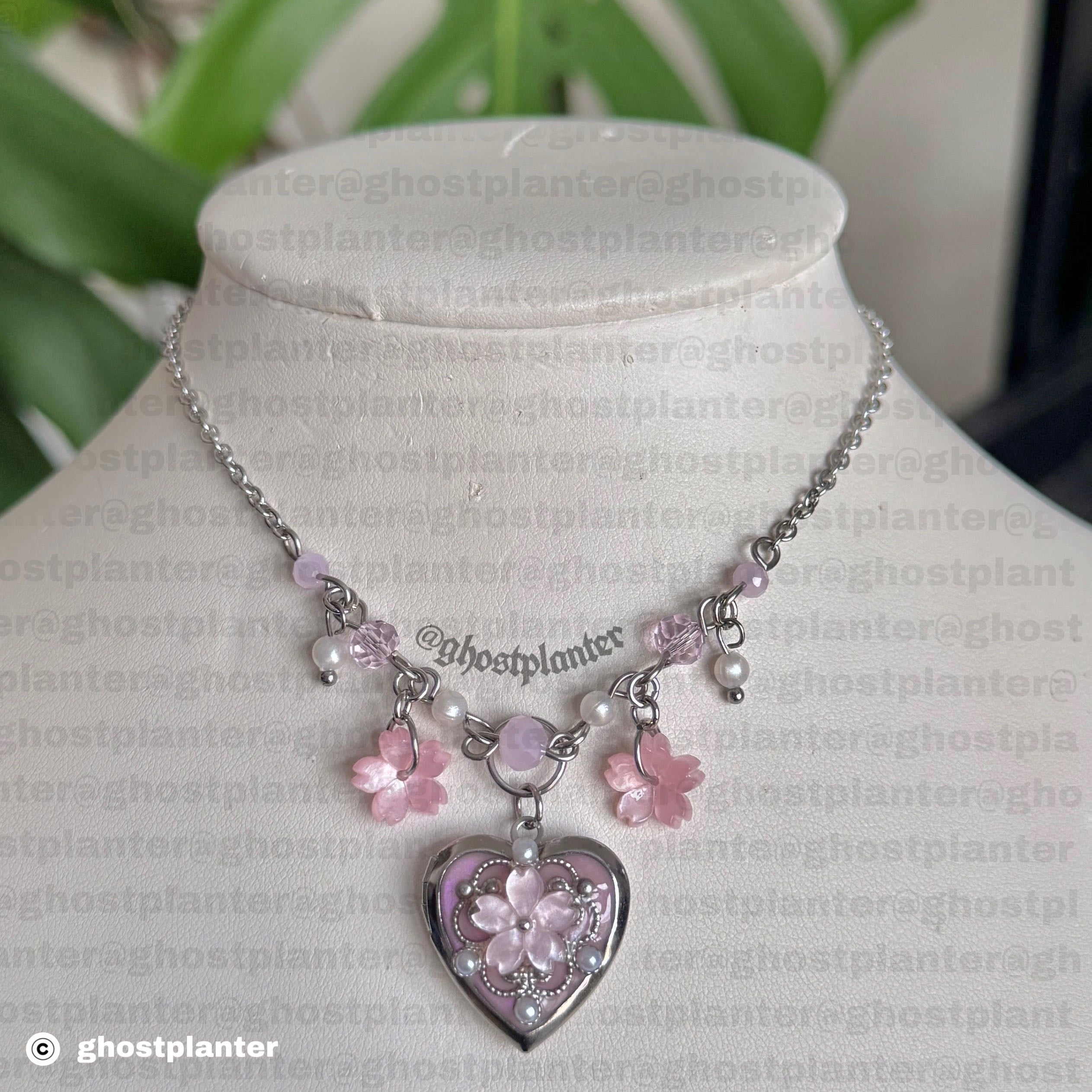 Silver Stainless Steel Locket Necklaces