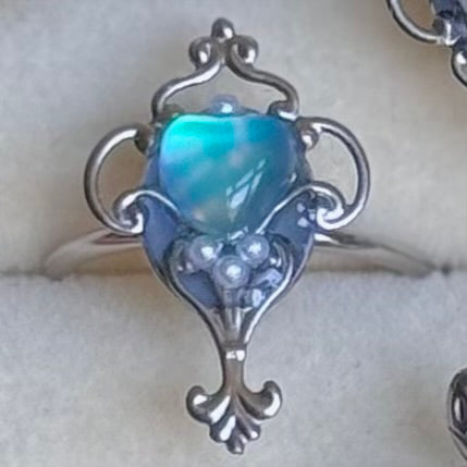 Silver Steel Nova Rings