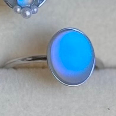 Silver Steel Nova Rings