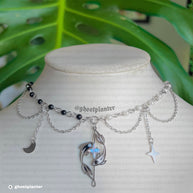 Steel Suguru and Satoru Necklace