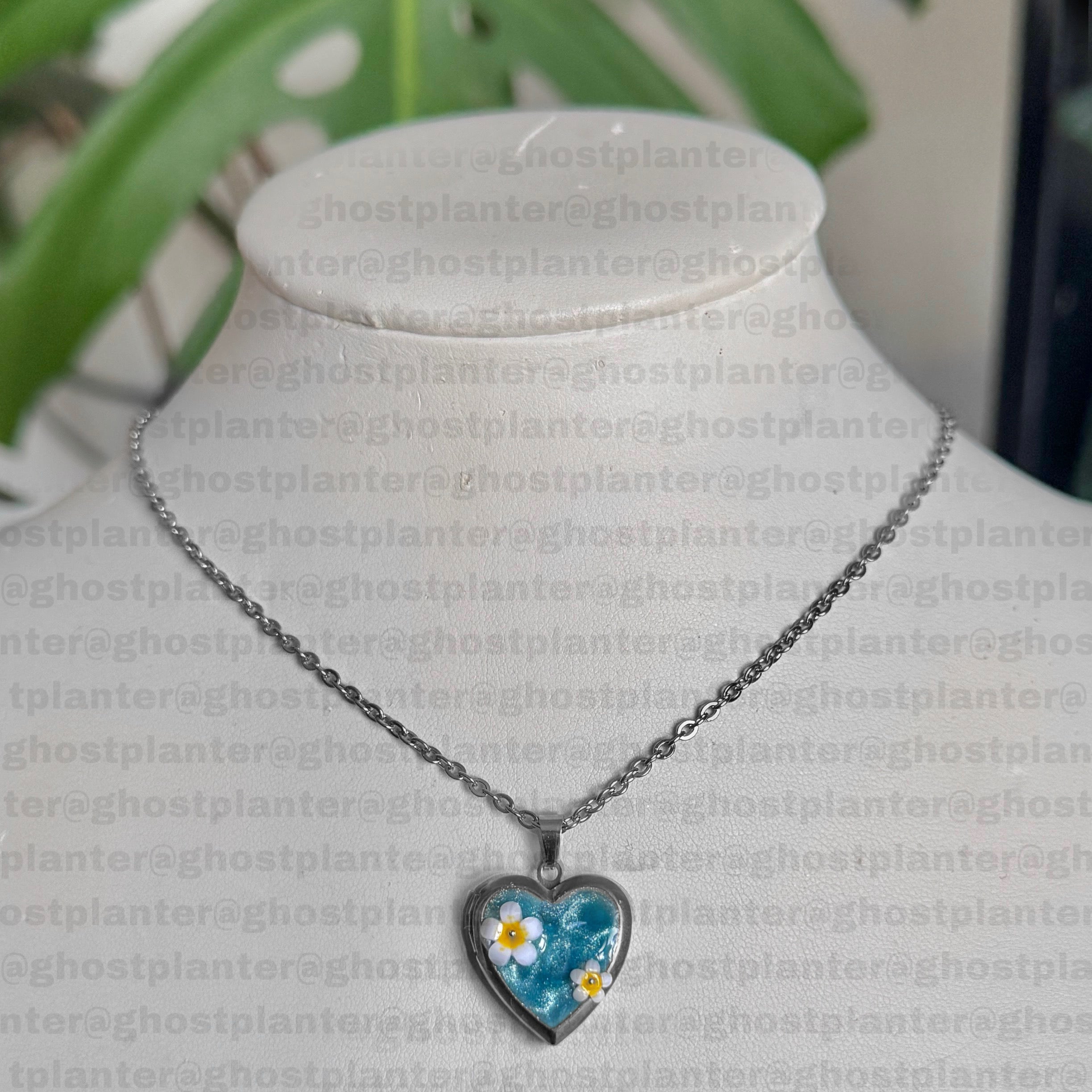 Golden or Silver Stainless Steel Pinterest  Locket Necklaces