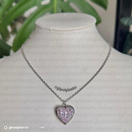 Silver Stainless Steel Locket Necklaces