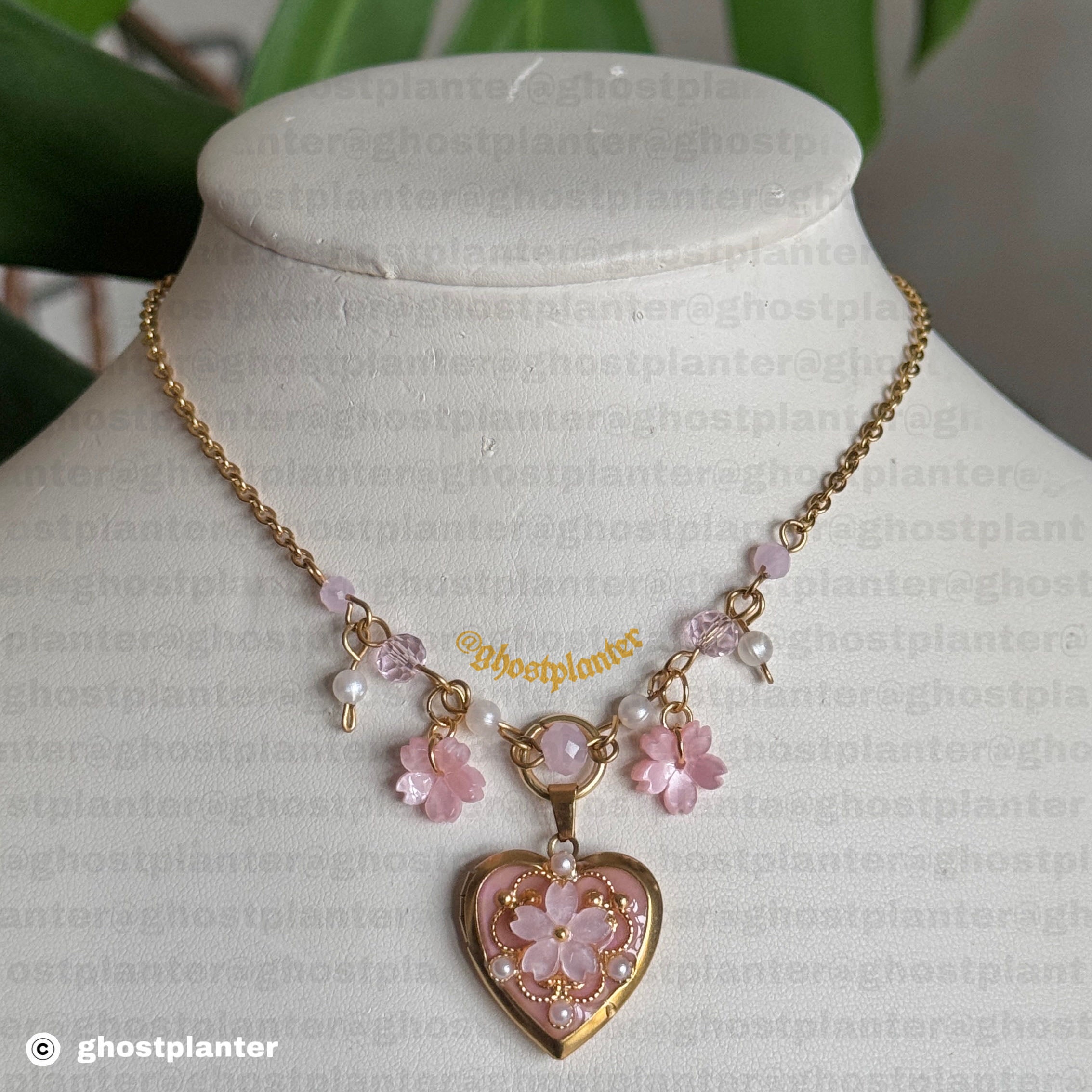 Golden Stainless Steel Locket Necklaces