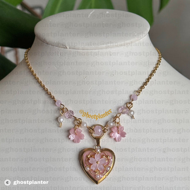 Golden Stainless Steel Locket Necklaces