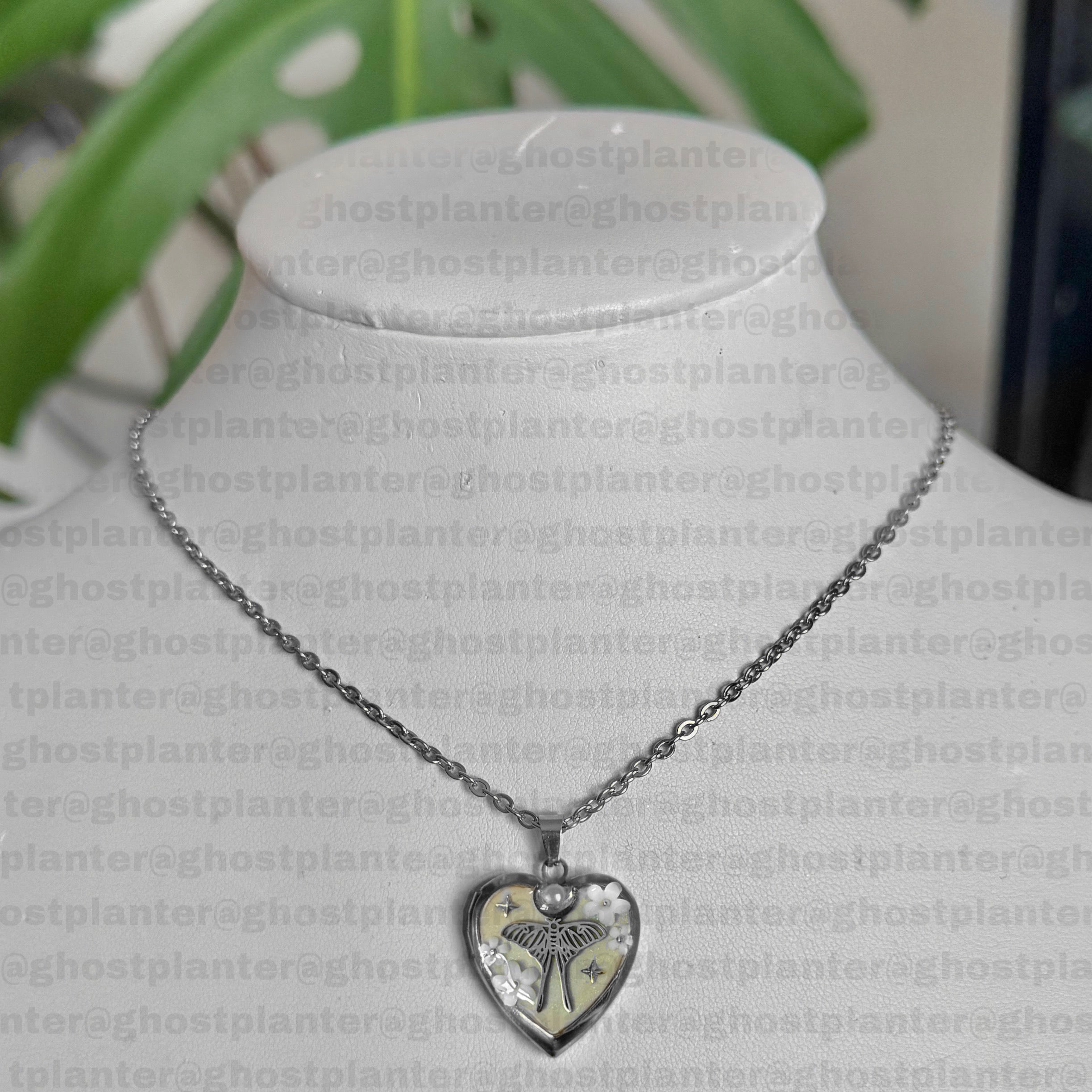 Golden or Silver Stainless Steel Pinterest  Locket Necklaces