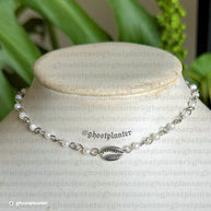 Golden or Silver Steel Mermaid Drop Layering Necklaces