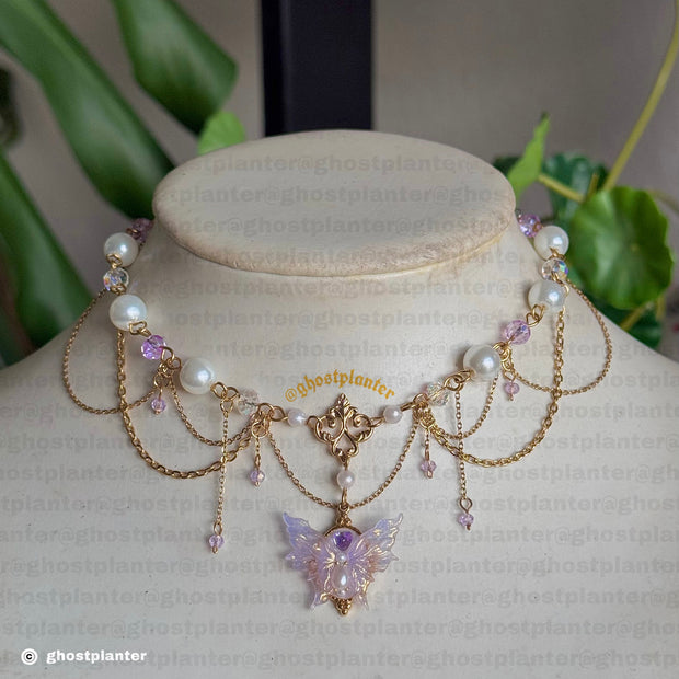 Golden Steel Elysia Necklace