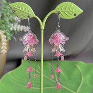 Customizable Steel Jellyfish Earrings Designs 1-6