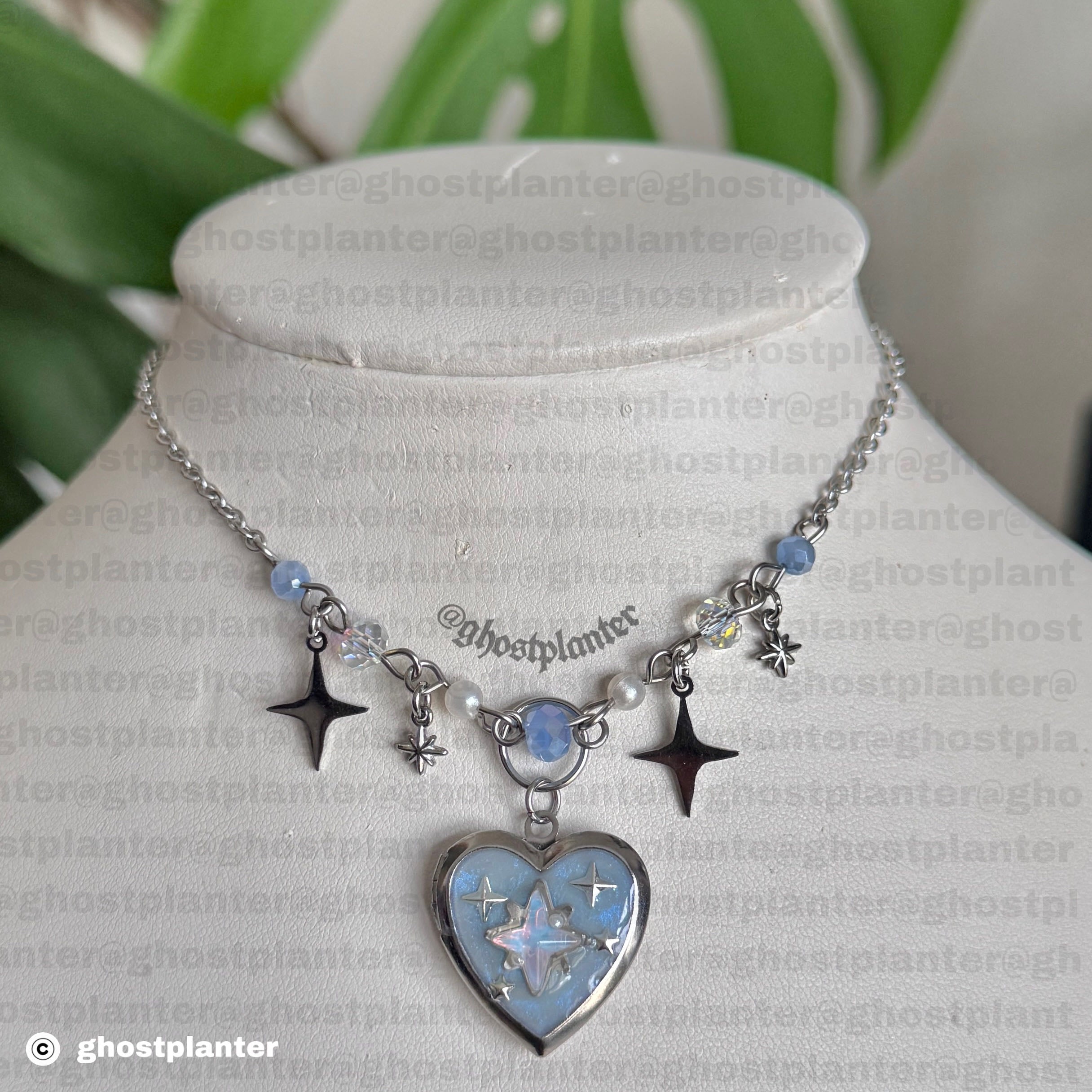 Silver Stainless Steel Locket Necklaces