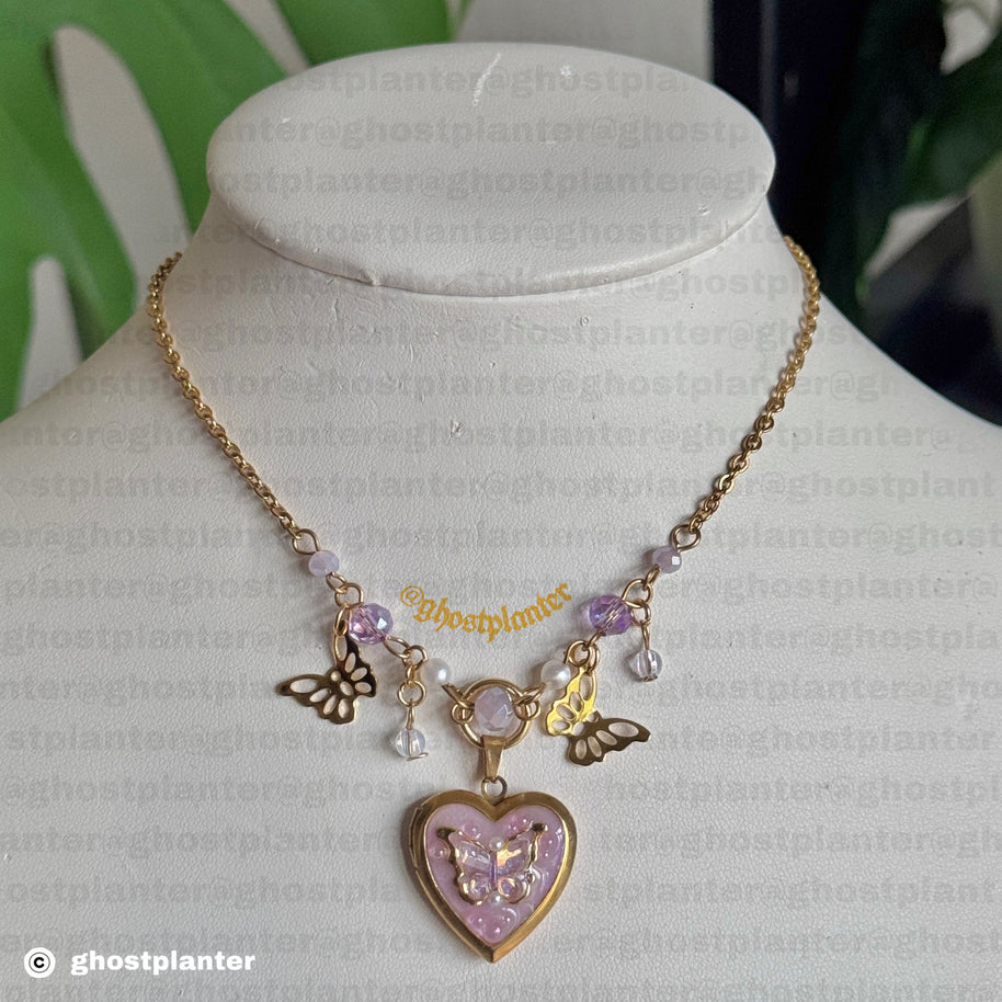 Golden Stainless Steel Locket Necklaces