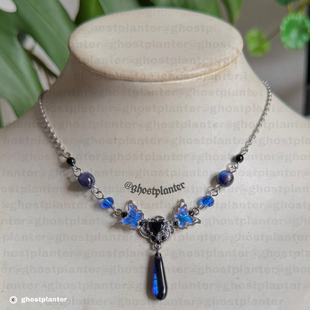 Silver Stainless Steel Ophelia Necklace