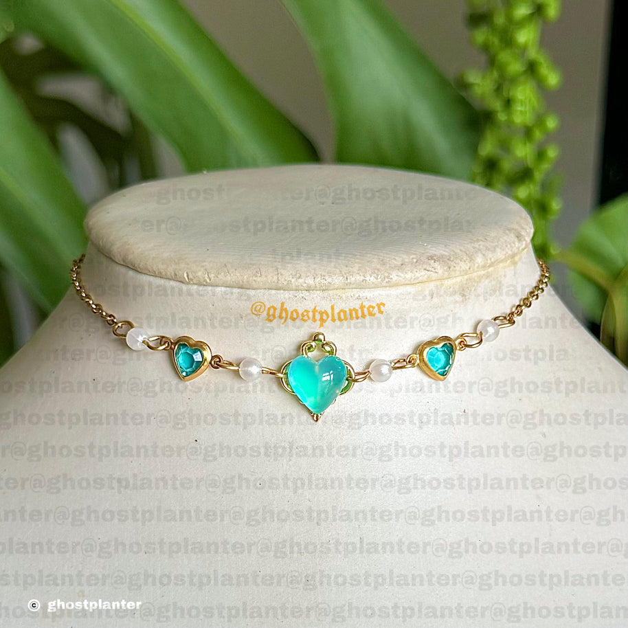 Golden or Silver Steel Mermaid Drop Layering Necklaces