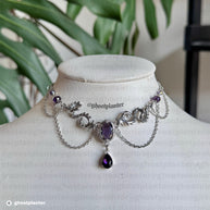 Customizable Stainless Steel Sea Witch Necklace