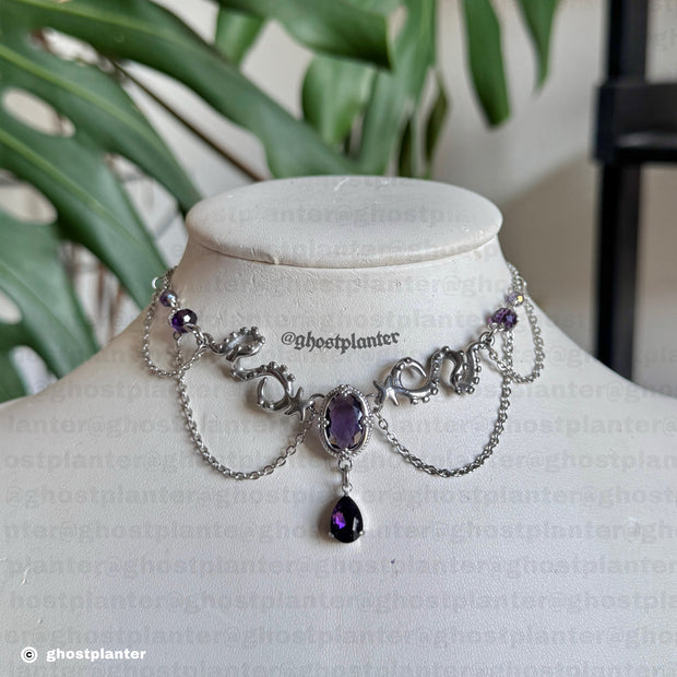 Customizable Stainless Steel Sea Witch Necklace