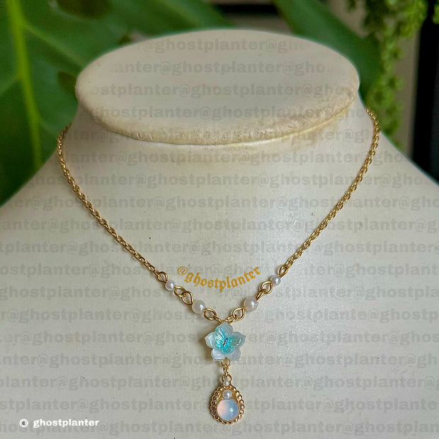 Gold or Silver Steel Friendship/Single Necklaces